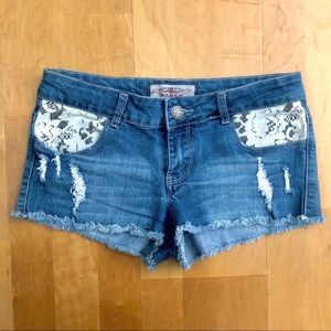 🌺 IRIS Jean Shorts